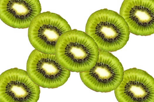 cross from fruit kiwi