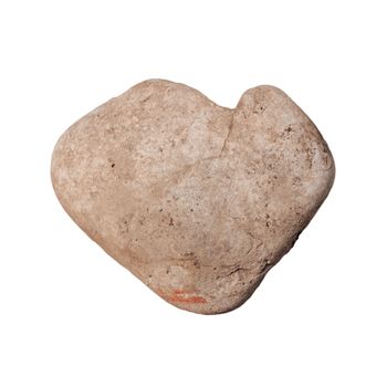Stone isolated on white 