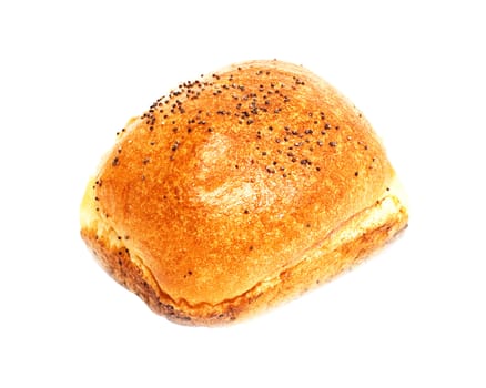 bun on white background