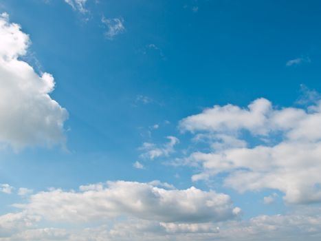 clean and clear blue sky for relax