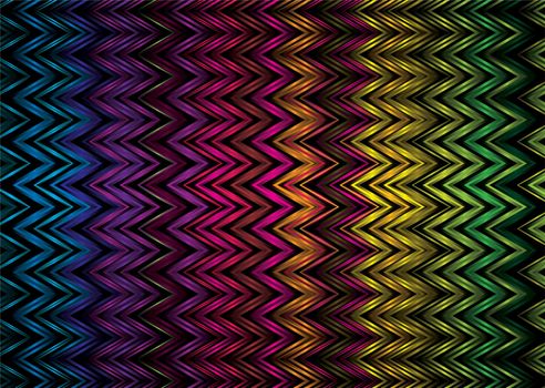 abstract rainbow background with zig zag lines ideal desktop