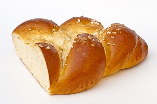 braided yeast bun