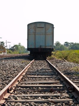 railroad track  and bogey