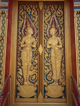 temple door decorations