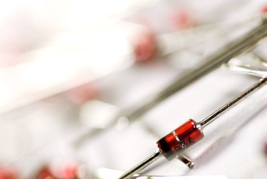Here are electronics of diode in DIP style.