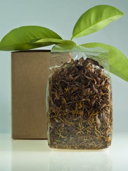 lotus tea dry in the bag