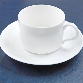 Perfect white coffee cup