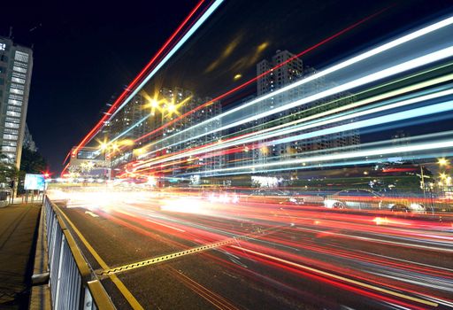 traffic through downtown 