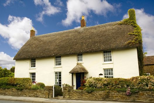 Cottage in the village of Chideock in Dorset, England