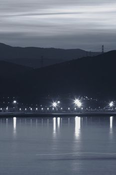 image of the heavy industry by the sea