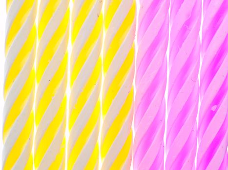 Birthday candles texture