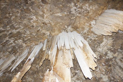 Stalactites in Kow Wang Tong Cave, Nakhon Si Thammarat, Thailand