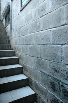 home wall that build with concrete block