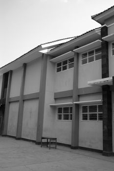 urban school buidling that found many in development countries
