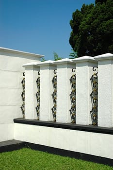 iron fench that used for home and building securities