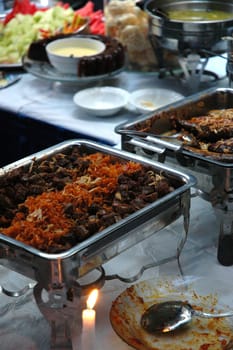 variety of indonesian food that so delicious to eat