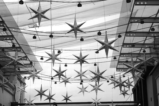 modern mall decoration that designed for ramadhan month