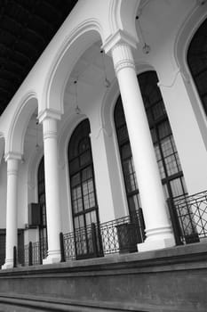 gedung sate is one of many landmarak buildings in bandung, west java-indonesia