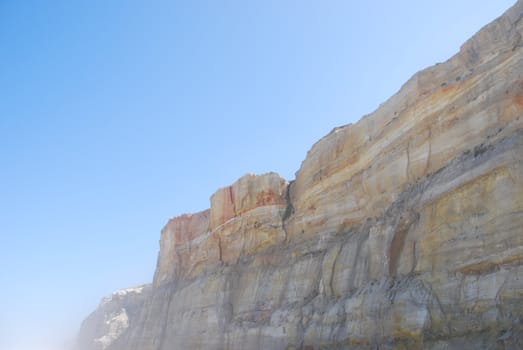 gorgeous cliff scenery at Praia del Rey