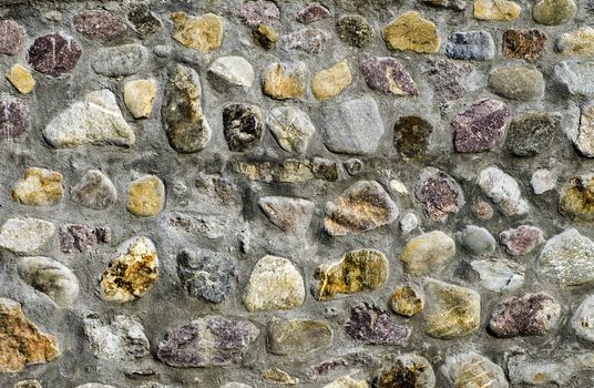 Close up shoot of a stone wall