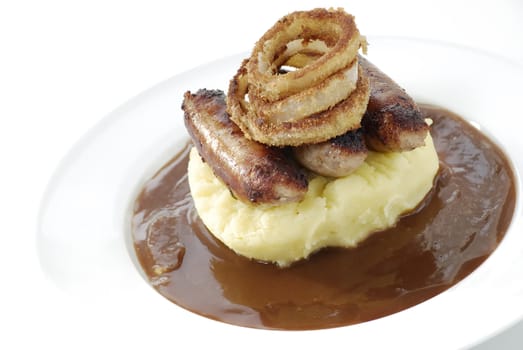 Bangers and mash