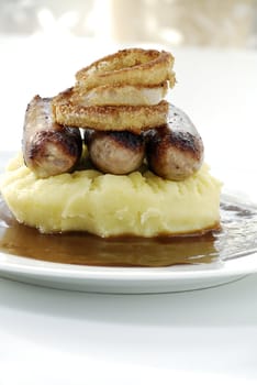 Bangers and mash