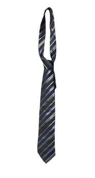 Black and blue tie