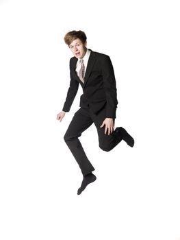 jumping man