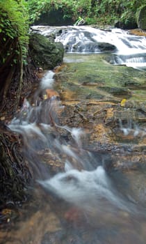 Some floor of Sarika waterfall, Khao Yai National Park, Nakhon Nayok, Thailand.