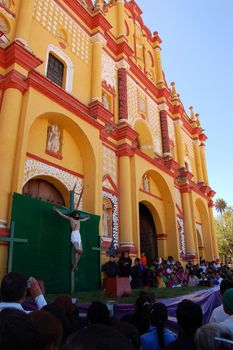 Holy Week ceremonies in Chiapas, Mexico