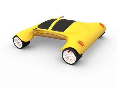 Computer generated image - Concept Car.