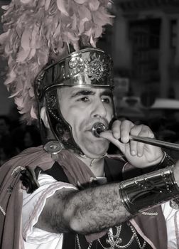 SPQR Series - Imagery depicting re-enactment of Roman Empire legion march, during Good Friday procession in Malta. No detail is spared, resulting in realistic weaponry and uniforms.