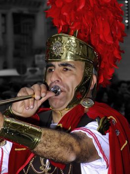 SPQR Series - Imagery depicting re-enactment of Roman Empire legion march, during Good Friday procession in Malta. No detail is spared, resulting in realistic weaponry and uniforms.