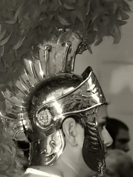 SPQR Series - Imagery depicting re-enactment of Roman Empire legion march, during Good Friday procession in Malta. No detail is spared, resulting in realistic weaponry and uniforms.