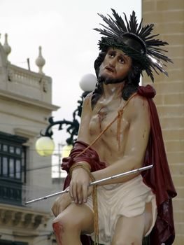 Statue of Jesus - "Ecce Homo" Christ during His Passion
