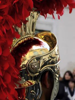 SPQR Series - Imagery depicting re-enactment of Roman Empire legion march, during Good Friday procession in Malta. No detail is spared, resulting in realistic weaponry and uniforms.