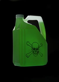 Cans with biohazard content