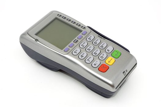 Modern wireless POS-terminal with battery and GPRS module