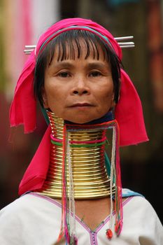 Padaung Long Necked Tribeswoman