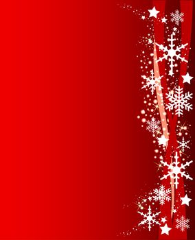 Red Christmas Background