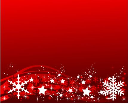 Red Christmas Background