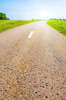 Highway in landscape