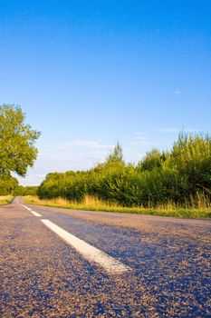 Highway in landscape