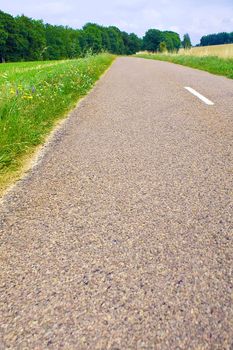 Highway in landscape