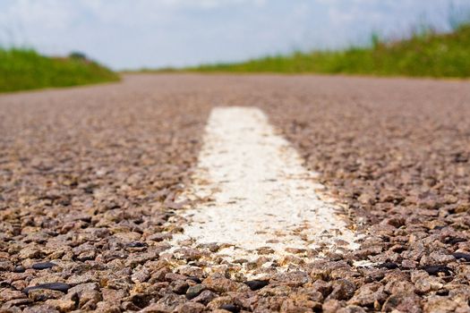 Highway in landscape