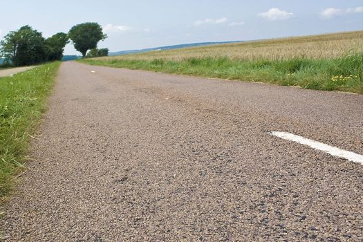 Highway in landscape