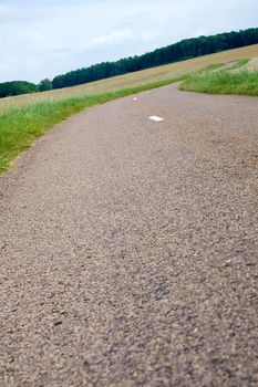 Highway in landscape