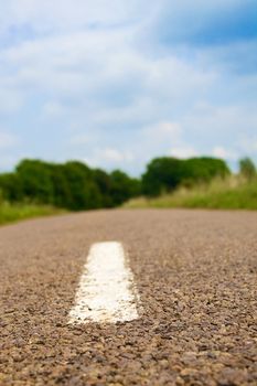 Highway in landscape