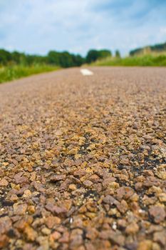 Highway in landscape