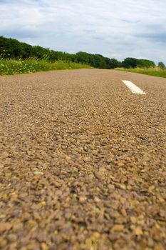 Highway in landscape